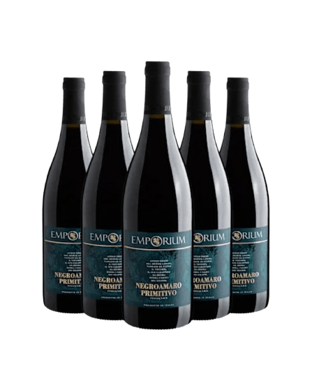 Kit 5 Emporium Negroamaro-Primitivo Puglia IGT
