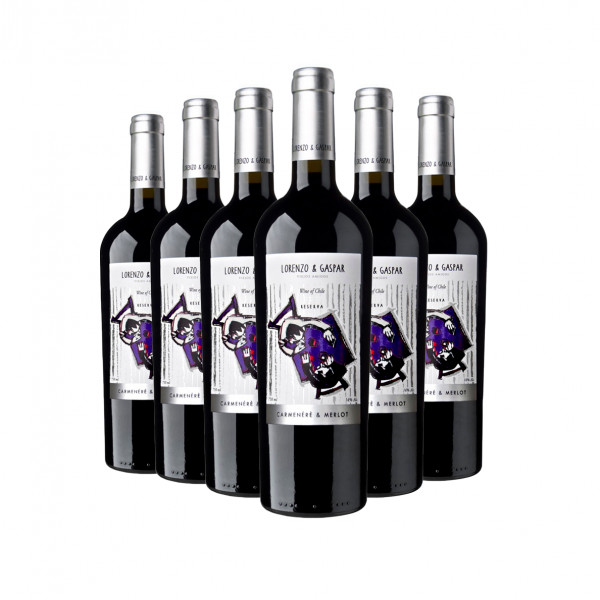 Pack 6 Vinhos Lorenzo & Gaspar Gran Reserva 750ml