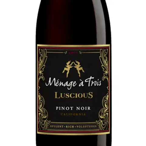 Vinho Tinto Menage a Trois Luscious Pinot Noir 750ml