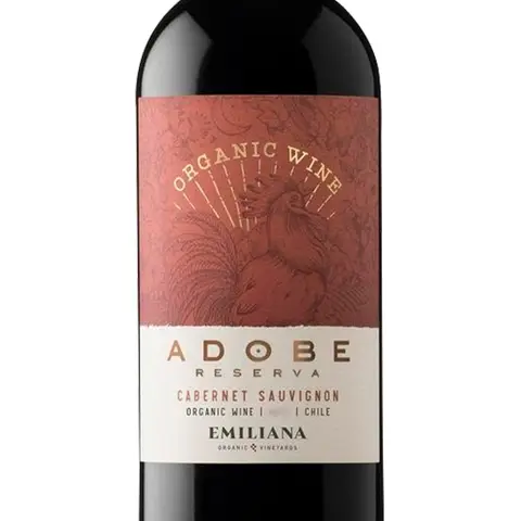 Vinho Tinto Adobe Reserva Cabernet Sauvignon Orgânico 750ml