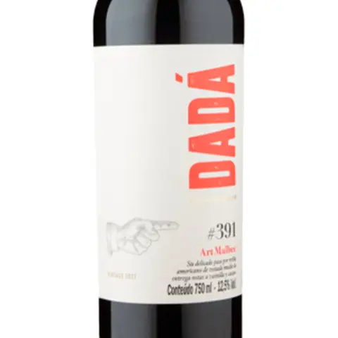 Vinho Tinto Dadá Art Malbec Nº391 750ml