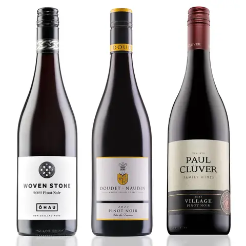 Kit Pinot Noir do Mundo 3 Unidades 750ml