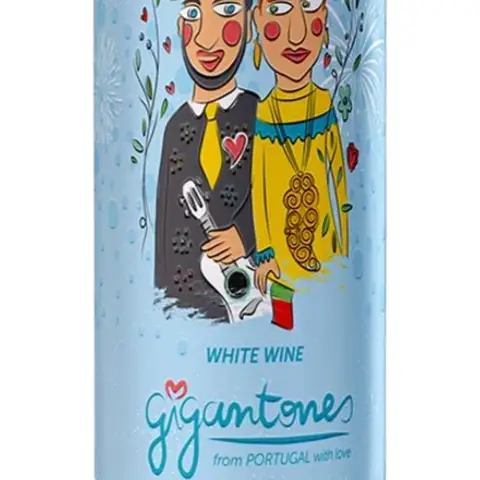 Vinho Branco em Lata Vinho Verde Gigantones 250ml
