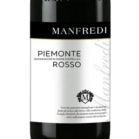 Vinho Tinto Manfredi Piemonte Rosso 750ml