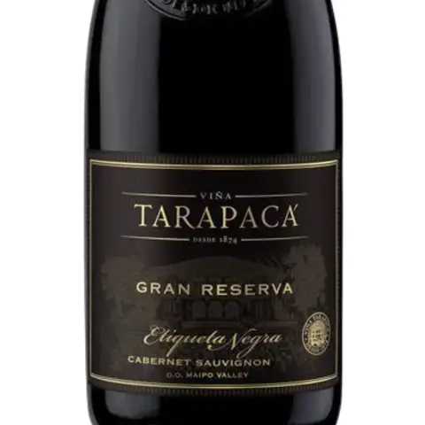 Vinho Tinto Tarapacá Gran Reserva Etiqueta Negra Cabernet Sauvignon 750ml