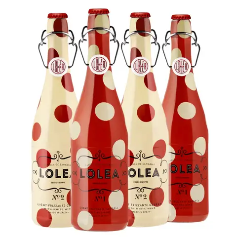 Combo 4 Sangrias Lolea Frisantes 750ml