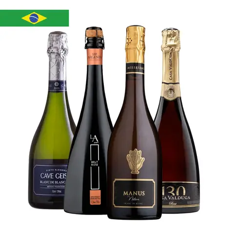 Combo Espumantes Brasileiras Sensacionais 750ml