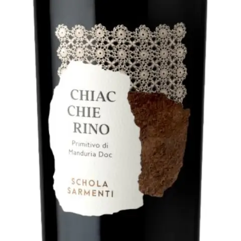 Vinho Tinto Chiachierino Primitivo di Manduria Schola Sarmenti 750ml