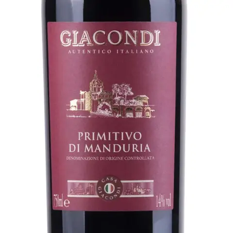 Vinho Tinto Giacondi Primitivo di Manduria 750ml