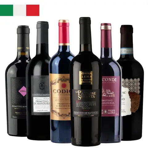 Combo 6 GRFS Primitivo Di Manduria 750ml