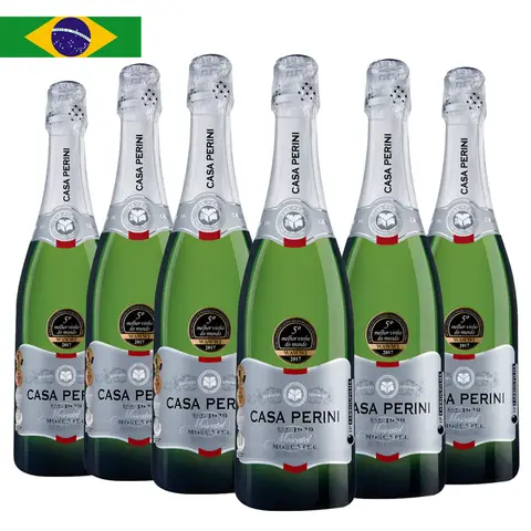 Kit 6 Garrafas Espumante Casa Perini Moscatel 750ml