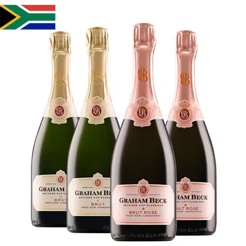 Combo 4 Espumantes Graham Beck Brut 750ml