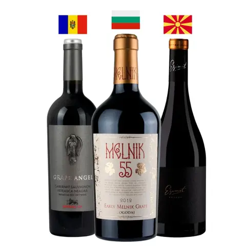 Tintos do Leste Europeu 3 Garrafas