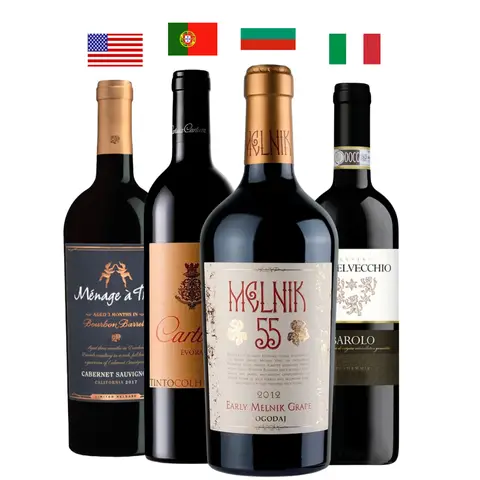 Combo Ícones do Mundo 4 Garrafas