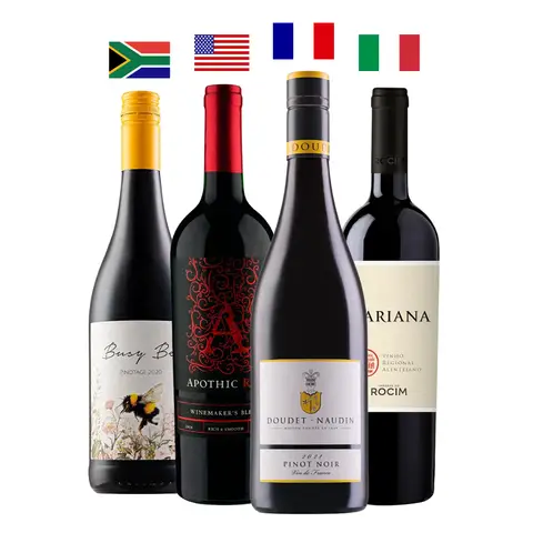 Combo Evoluir no Mundo dos Vinhos 4 Garrafas