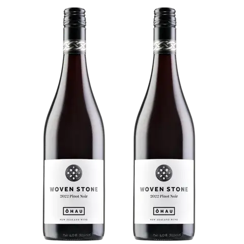 Kit 2 Garrafas Vinho Tinto Woven Stone Pinot Noir 750ml