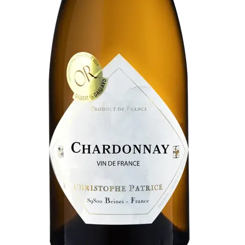 Vinho Branco Christophe Patrice Chardonnay 750ml