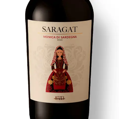Vinho Tinto Saragat Monica di Sardegna 750ml