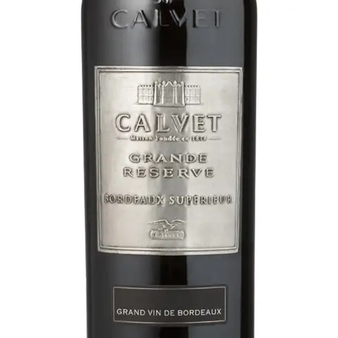 Vinho Tinto Calvet Bordeaux Superior Metal 750ml
