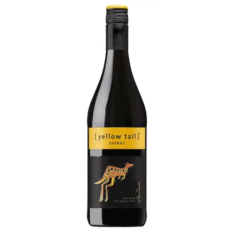 Kit 3 Garrafas Vinho Tinto Yellow Tail Syrah 750ml