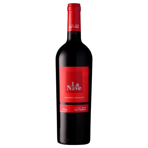 Kit 3 Garrafas Vinho Tinto La Nave Primitivo 750ml