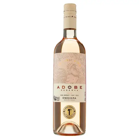 Combo 3 Garrafas Vinho Adobe Reserva Organic 750ml