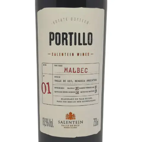Vinho Tinto Portillo Malbec 750ml