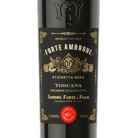 Vinho Tinto Forte Ambrone Ettichetta Nera 750ml