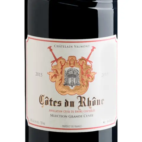Vinho Tinto Côtes Du Rhone Chatelain Valmont 750ml