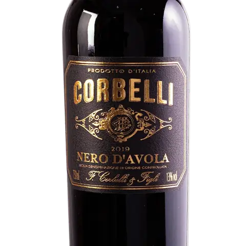 Vinho Tinto Corbelli Nero D'avola 750ml