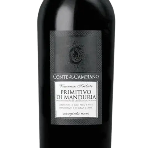 Vinho Tinto Conte di Campiano Primitivo di Manduria 750ml