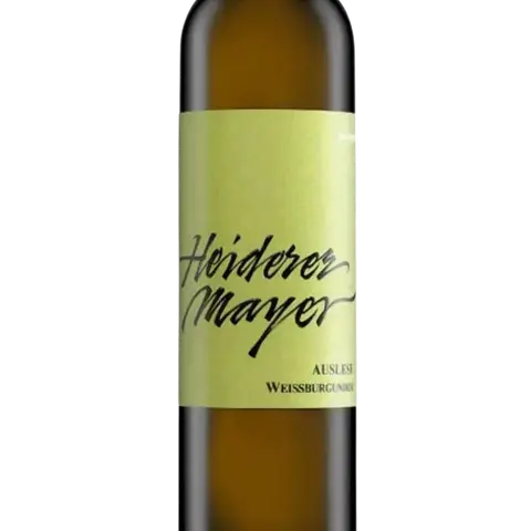 Vinho Branco Heiderer Mayer Auslesse Weissburgunder 350ml