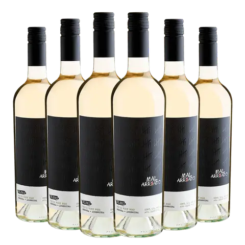 Kit Caixa Fechada 6 Vinhos Branco Mal Arreado Blend