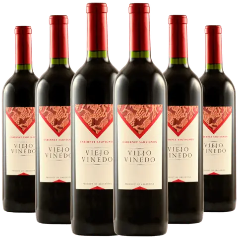 Kit Caixa Fechada 6 Vinhos Viejo Viñedo Cabernet Sauvignon